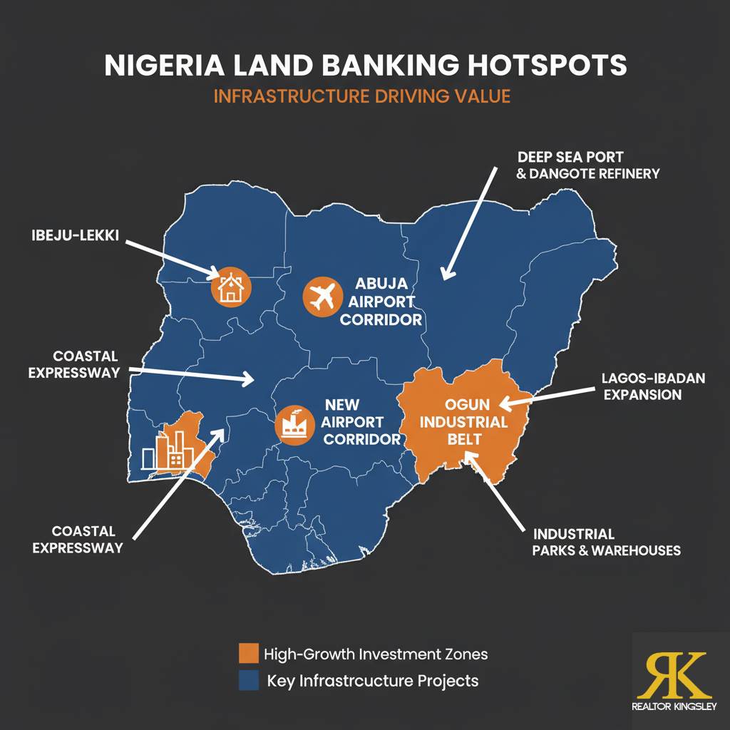 Real Estate around Ibeju-Lekki, Abuja Airport corridor, Ogun industrial belt