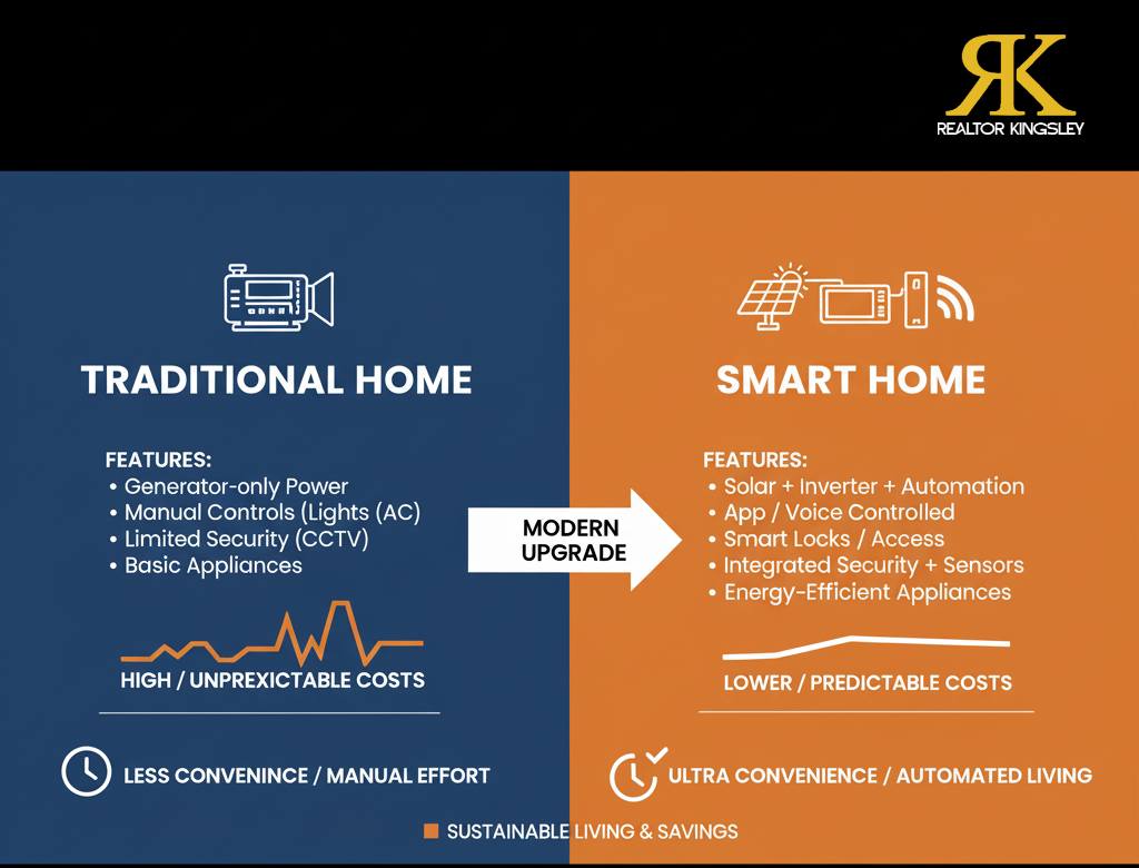 Smart vs. Traditional Home Features in Real Estate in Nigeria